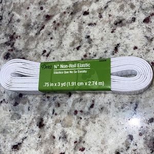 3/4in Non-Roll Elastic